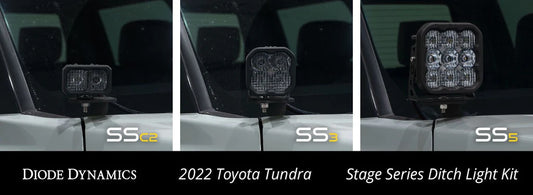 STAGE SERIES BACKLIT DITCH LIGHT KIT FOR 2022 TOYOTA TUNDRA