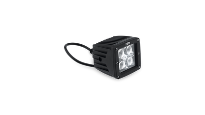 BODY ARMOR 4X4 CUBE LED LIGHT SPOT PAIR WITH WIRE HARNESS