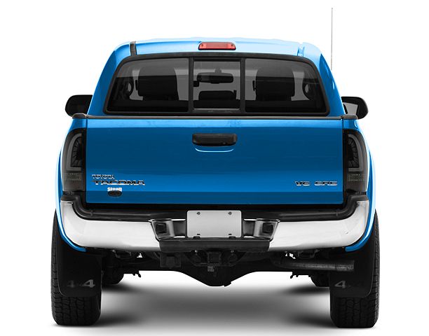 PRO-Series LED Tail Lights; Jet Black Housing; Smoked Lens (05-15 Tacoma)