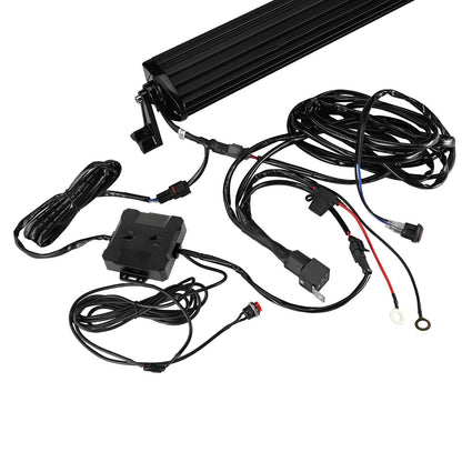 22 INCH V-SERIES RGB COLOR CHANGING STRAIGHT/CURVED OFF ROAD LED LIGHT BAR