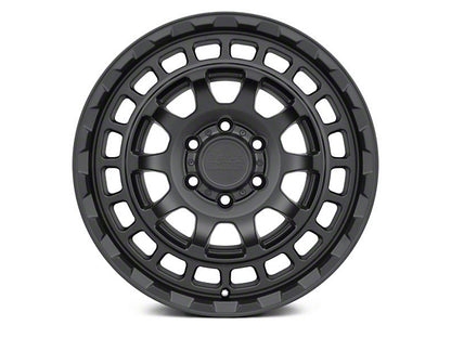 Black Rhino Chamber Matte Black 6-Lug Wheel; 16x8; -10mm Offset