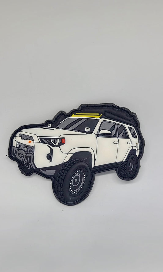 White 4Runner Velcro Patch