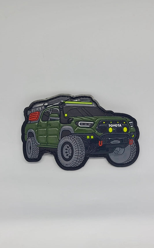 Green Tacoma Velcro Patch