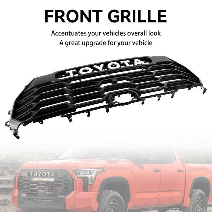 2022-2024 Toyota Tundra TRD PRO Matte Black Front Grill Grille