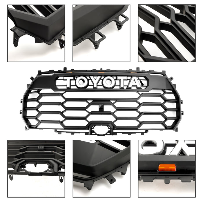 2022-2024 Toyota Tundra TRD PRO Matte Black Front Grill Grille