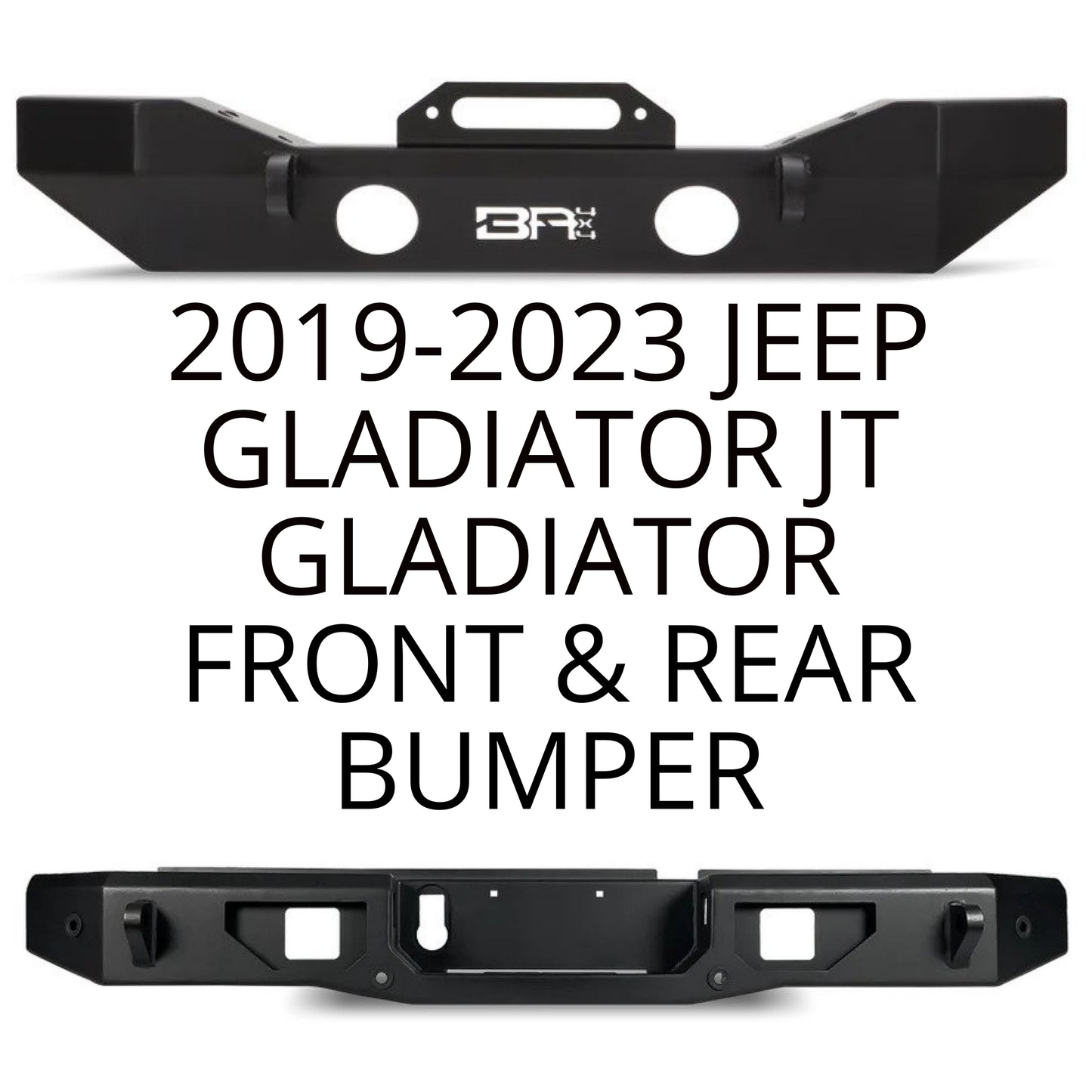 2019-2023 JEEP GLADIATOR JT GLADIATOR   FRONT & REAR BUMPER