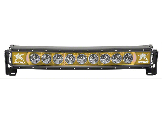 Rigid Industries 20-Inch Radiance Plus Curved LED Light Bar with Amber Backlight (Universal; Some Adaptation May Be Required)