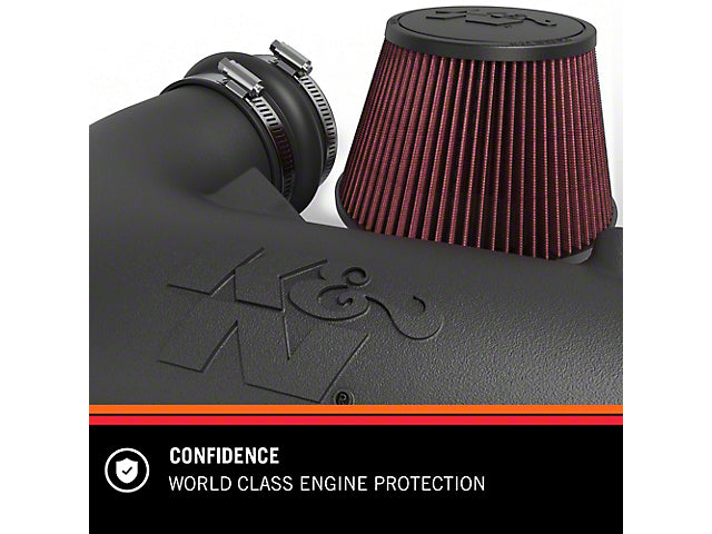 K&N Series 63 AirCharger Cold Air Intake (16-23 3.5L Tacoma)