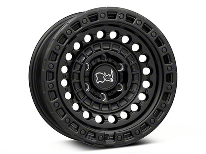 Black Rhino Sentinel Matte Black 6-Lug Wheel; 17x8.5; -10mm Offset