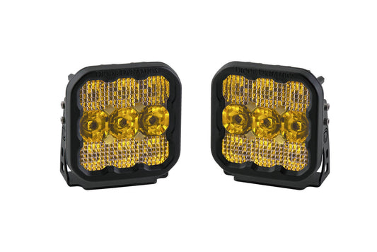 Diode Dynamics SS5 LED POD SPORT YELLOW COMBO (PAIR)