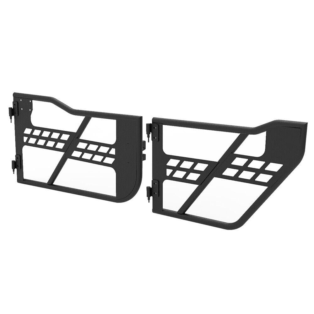 OFF-ROAD STYLE FRONT & REAR HALF DOORS WITHOUT MIRRORS FOR 18-23 JEEP WRANGLER JL & GLADIATOR JT