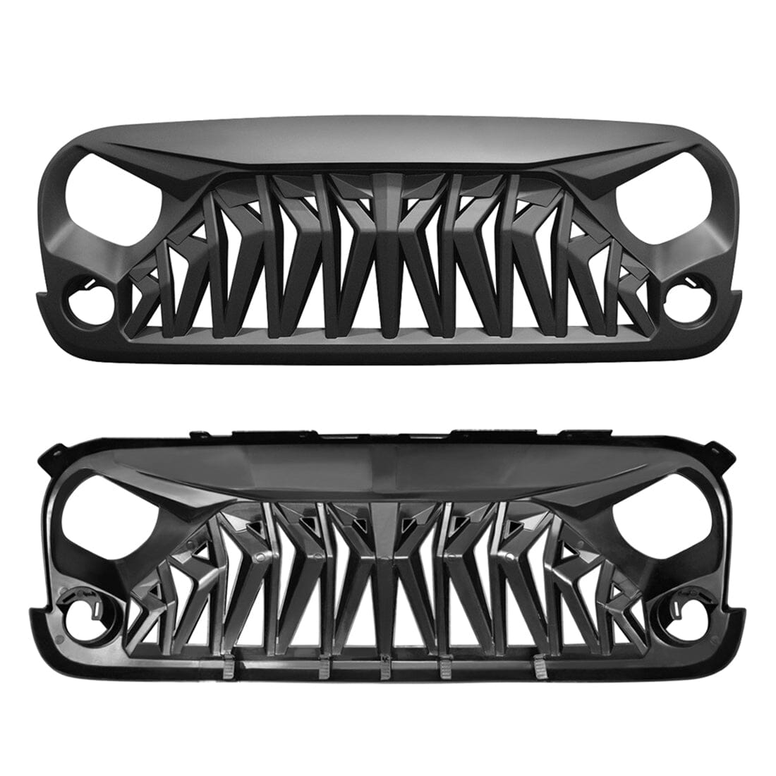 SHARK GRILLE & JK TO JL CONVERSION TAIL LIGHTS FOR 07-18 WRANGLER JK