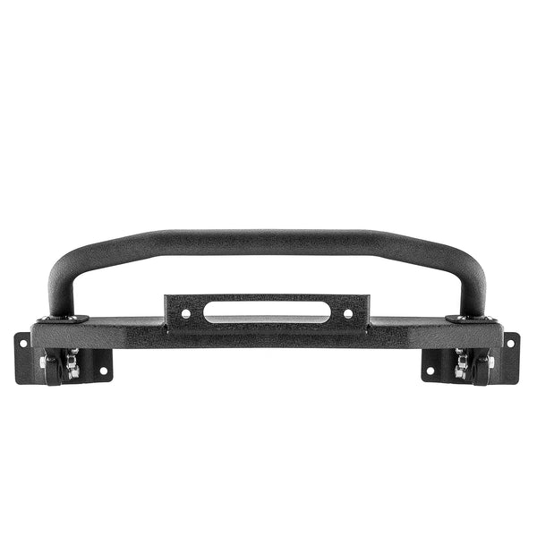 2021-2023 Ford Bronco Steel Front Bumper Bull Bar with Winch Frame & D-rings Bracket