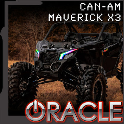 2017-2021 ORACLE CAN-AM MAVERICK X3 DYNAMIC COLORSHIFT DRL KIT