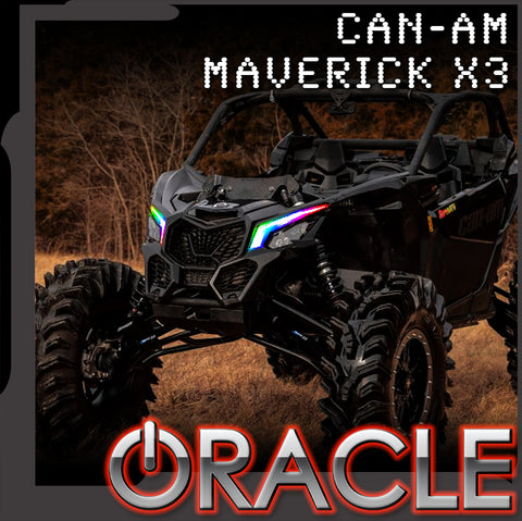 2017-2021 ORACLE CAN-AM MAVERICK X3 DYNAMIC COLORSHIFT DRL KIT