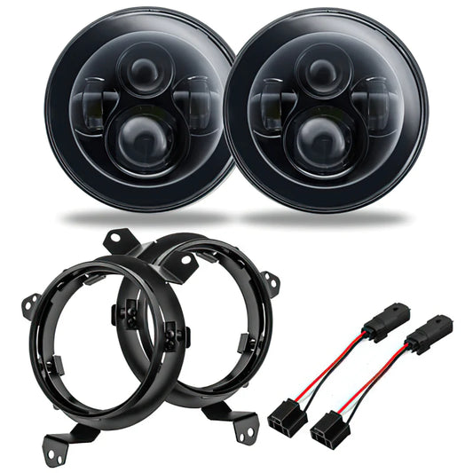 ORACLE JEEP WRANGLER JL/GLADIATOR JT 7IN. HIGH POWERED LED HEADLIGHTS (PAIR) - NO HALO