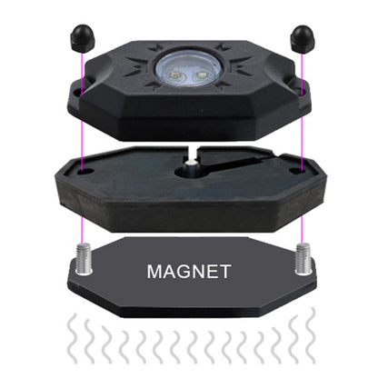 MAGNET ADAPTER KIT FOR ORACLE LIGHTING LED ROCK LIGHT (SINGLE)