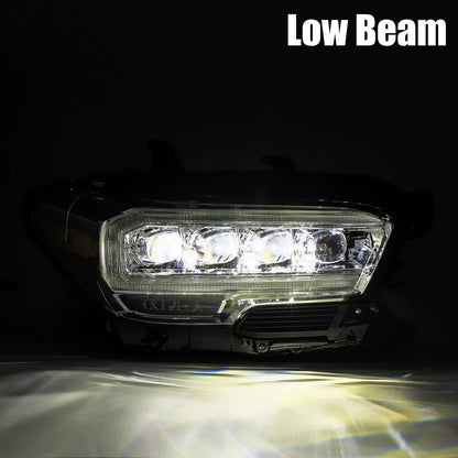 2016+TACOMA ALPHAREX NOVA-SERIES LED PROJECTOR HEADLIGHTS BLACK