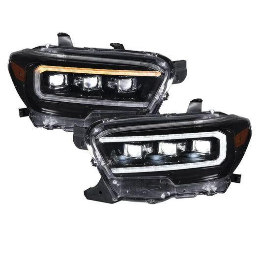 Form Lighting 2016-2022 TACOMA SEQUENTIAL LED PROJECTOR HEADLIGHTS (PAIR)