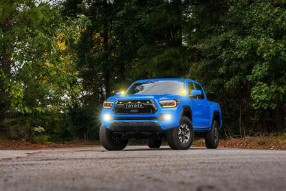 16-22 TACOMA MORIMOTO 4BANGER A-PILLAR KIT: (HXB YELLOW SPOT BEAM)