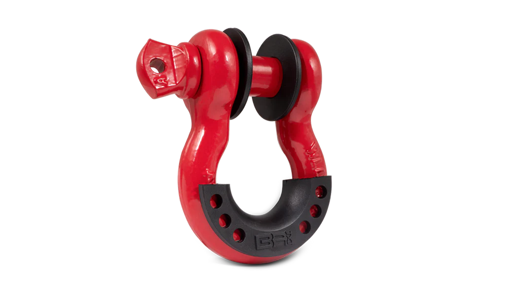 BODY ARMOR 4X4  3/4 RED D-RING WITH ISOLATORS (SINGLE)