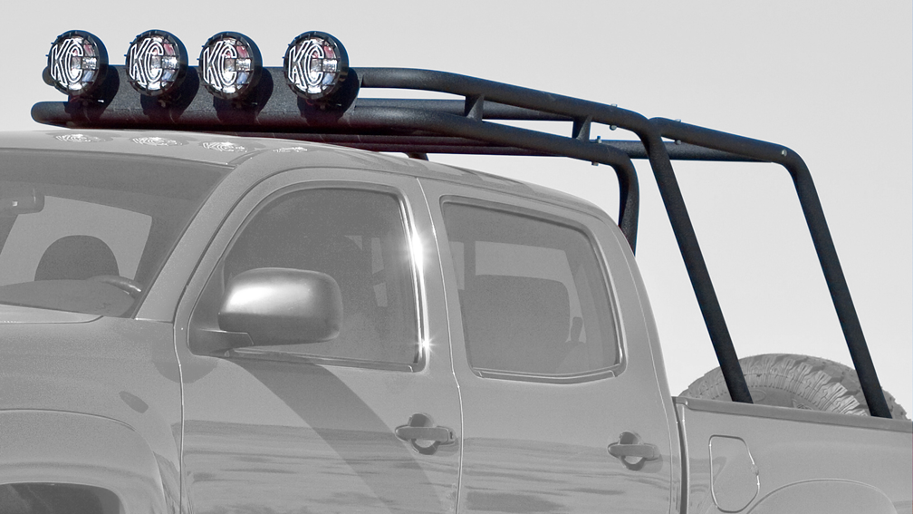 BODY ARMOR 4X4 2005-2023 TACOMA CREW CAB BED ACCESSORIES SPORT RACK+BASKET
