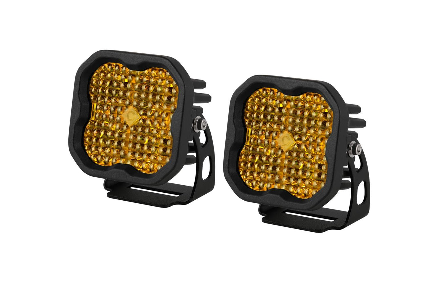 Stage Series 3" SAE Yellow Sport LED Pod (pair)