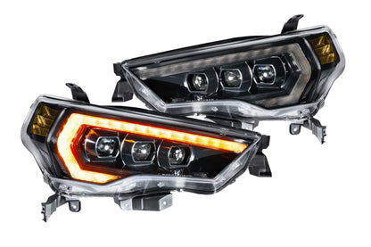 2014 + 4RUNNER XB LED HEADLIGHTS AMBER DRL