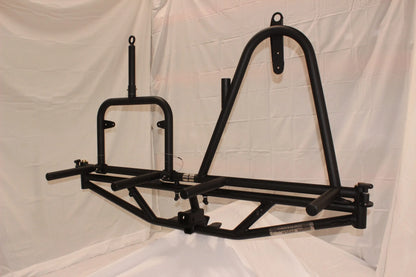 Westcott Universal Hitch Mount Tire Rack with Grill Mount